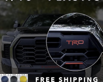 RED Raised TRD Upper Right Front Grill Plastic Letters fits Tundra 2022 2023 2024 2025