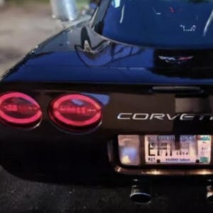 Chrome 1/16 Raised Letters FOR C5 Corvette 97-2004 Front + Rear US MADE