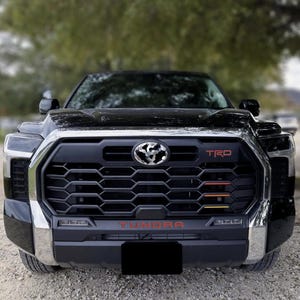 KARPAL Gloss Black Mesh Grille Insert For 2016-2023 Toyota Tacoma TRD Front Bumper