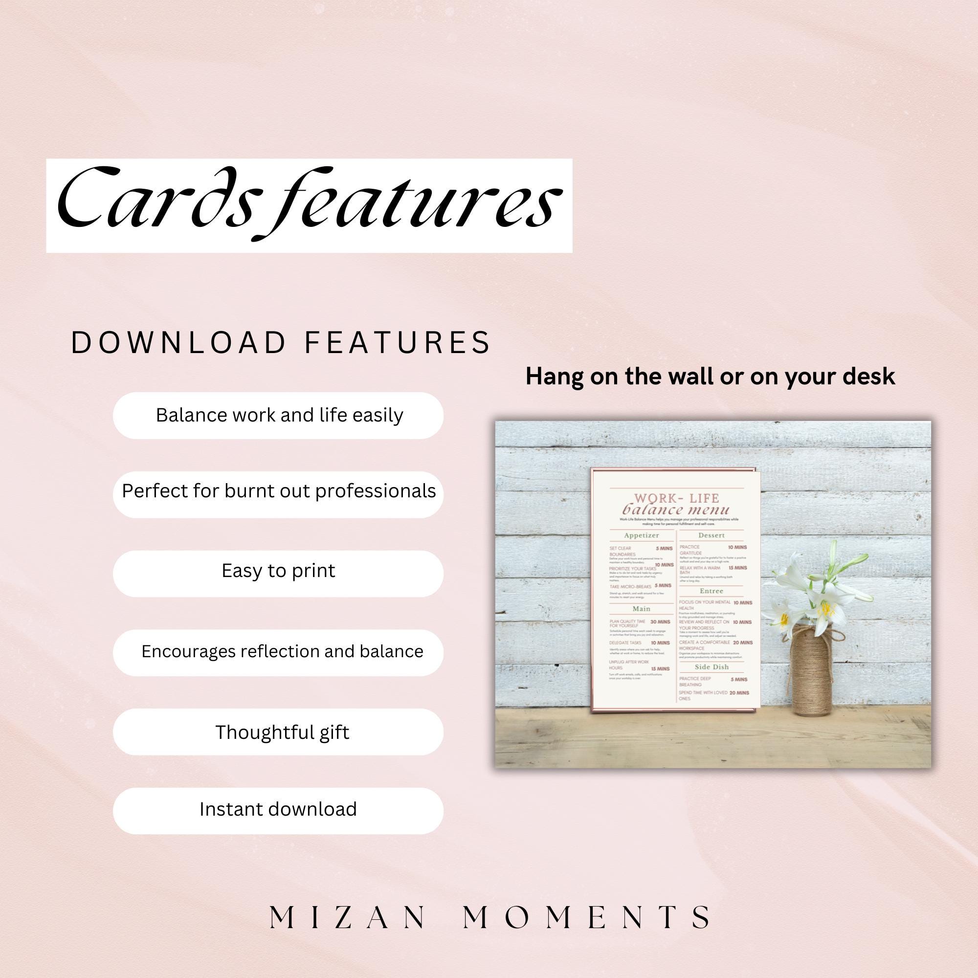 Work Life Balance Menu | Balancing Work Load Pdf | Working Processional ...