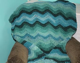 High Tide Crochet Blanket