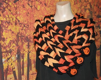 Halloween Braided Cowl