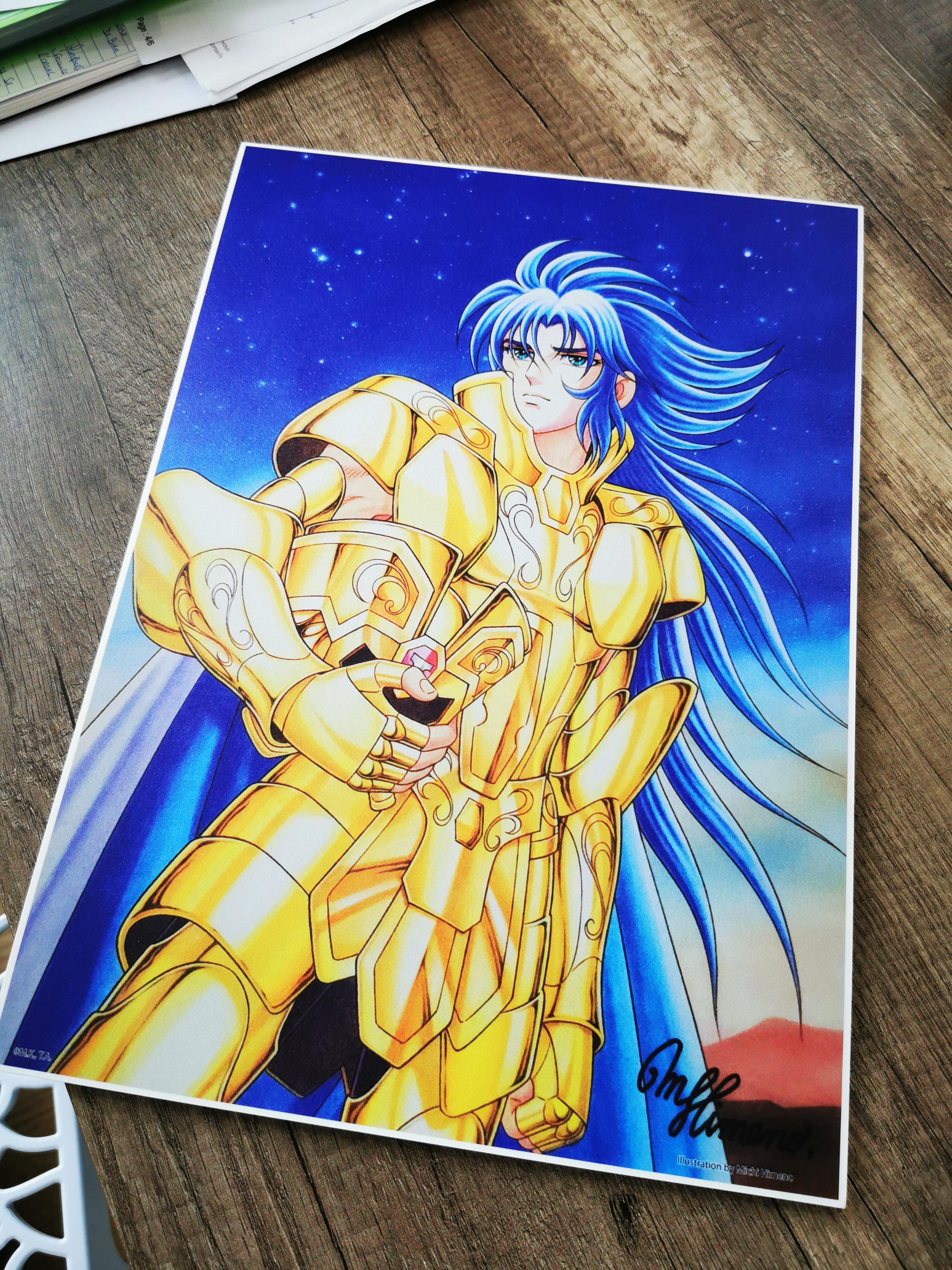 Poster Saint Seiya Sur Toile 60x90 Cm - Décoration Murale Moderne Pour Chambre, Salon, Bureau - 13
