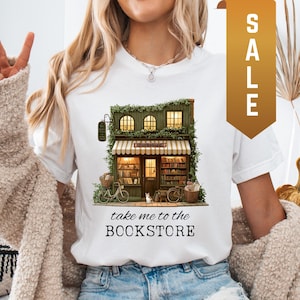 Bookstore Graphic Sweatshirt: Book Lover Tee, Librarian Gift