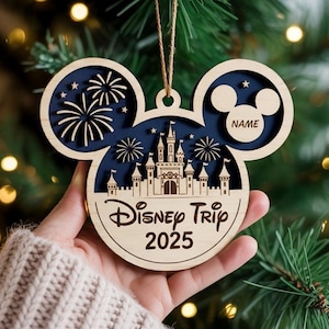 Personalized First Disney Cruise 2025 Ornament, Disney Destiny