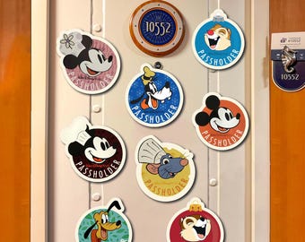 ディズニークルーズ船ドアキャプテンマグネット – ミッキー、ミニー