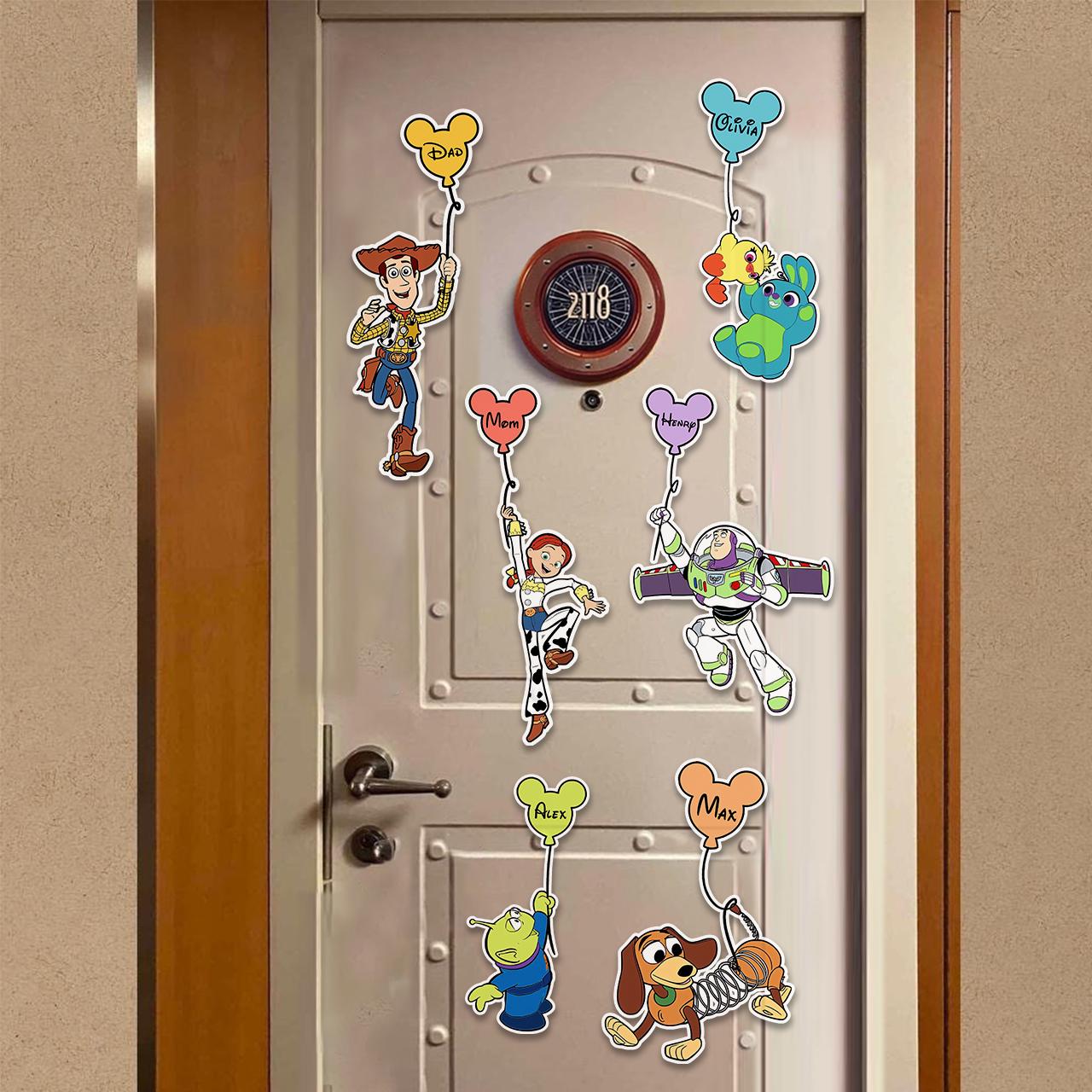 Custom Toy Story Balloon Magnet, Disney Cruise Line Magnet, Disney Toy Story Magnet, Stateroom Door Magnet, Disney Cruise Decor
