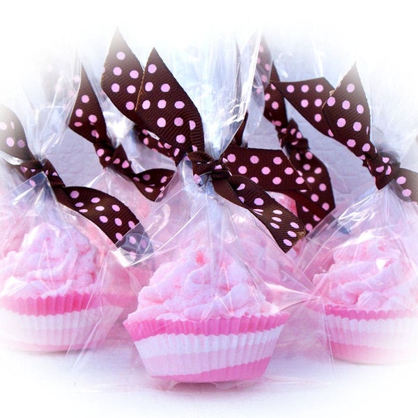 Cupcake Bath Bomb Mini Party Favors (Set of 20) Whipped Soap Frosting