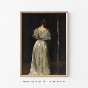 Vintage-Women Portrait Print | Moody-Portrait Wallart | P550