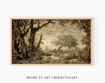 Frame TV Art-Artful Vintage Painting | Frame Tv-Oilpaint | TV219