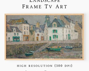 Frame TV Art-Artful Vintage Painting
