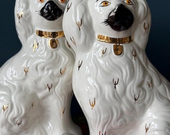 Beswick set of vintage 'Wally' Staffordshire mantel dogs
