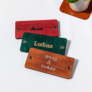 Small Name Sign &quot;Color&quot; – Personalized & Handmade