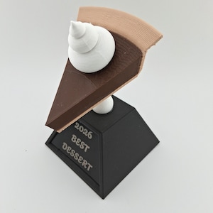Pie Contest Trophy / Prize in White