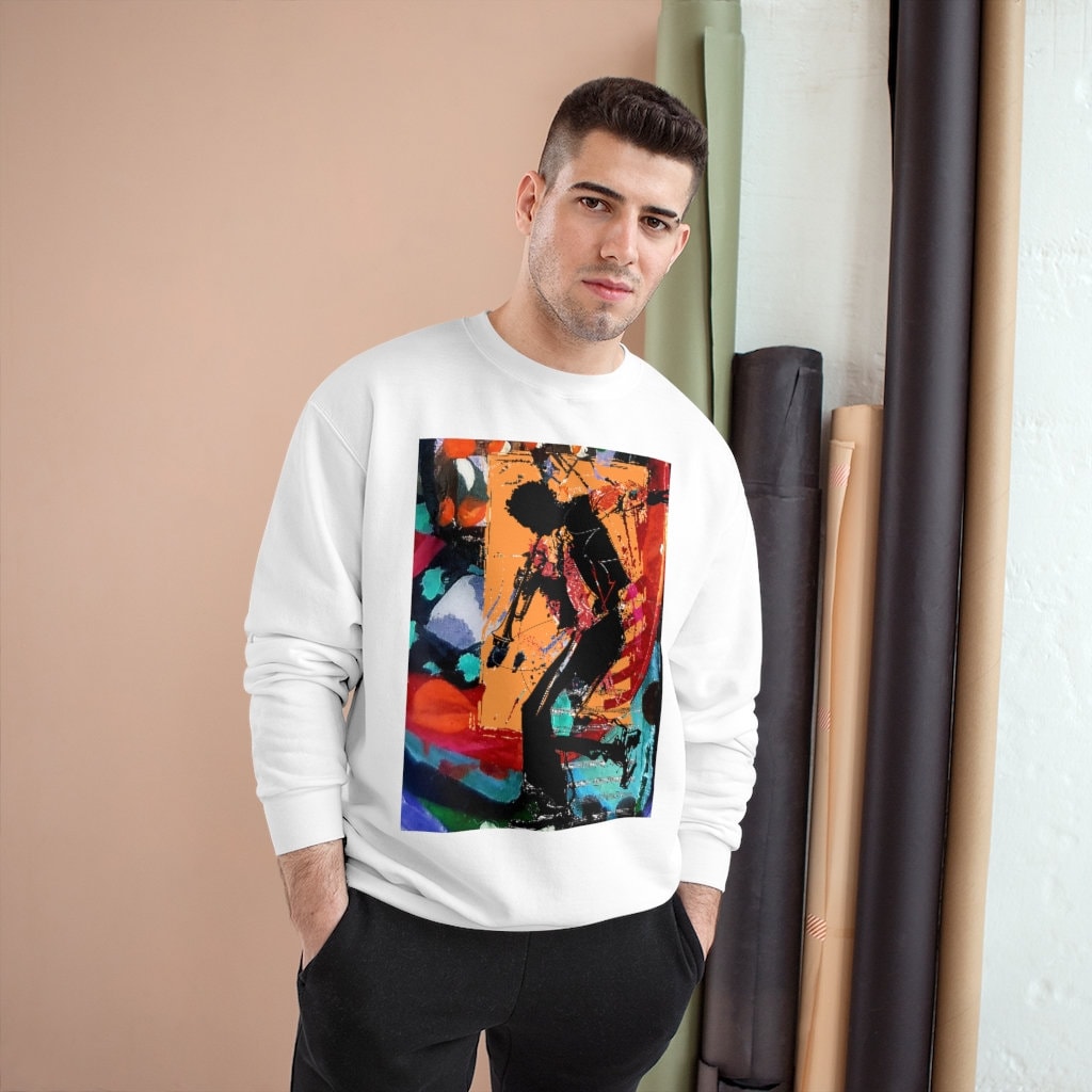 Jazz Scene Trumpeter Champion Sweatshirt