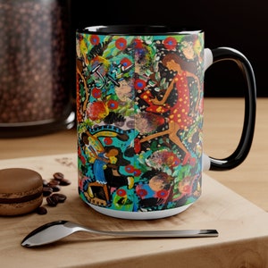Neon Jazz, Accent Mug