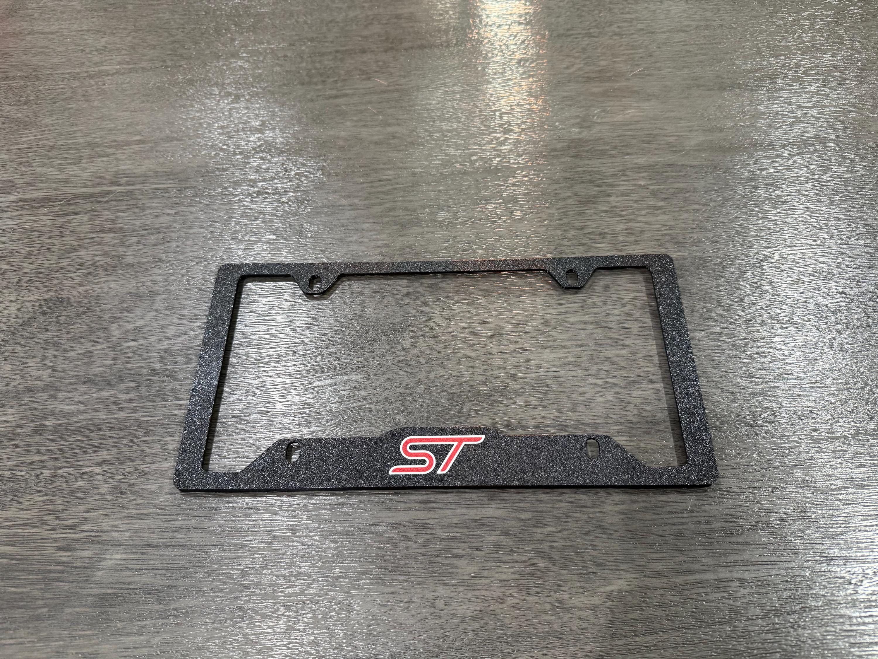Ford ST License Plate Frame, Explorer, Edge, Focus - Etsy