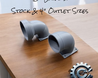 WeCreat Vision & Vista 90Deg. Exhaust Port Stock and 4" Outlet