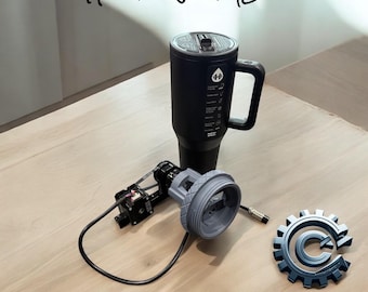 WeCreat Vision & Vista - HydroJug 40oz - Rotary Base Extension System to Get You Past the Non-Working Area