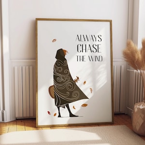 Printable Wall Art - The Name of the Wind Inspired Poster - Instant Download - Digital Print