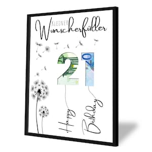 Geburtstagskarte Zum 21. Geburtstag Für Mädchen – Mit Cocktail-Design, 21,6 X 15,2 Cm, Inkl. Umschlag