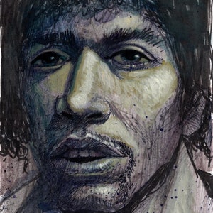 Hendrix Talking, Original Pop Art