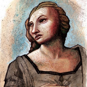 Raphael Study, Original Fine Art