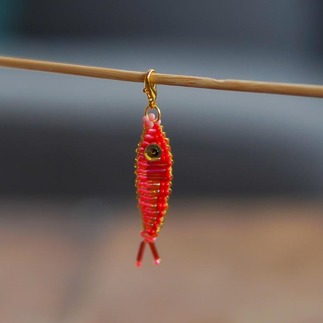 Gorgeous Seed Bead Fish - Etsy