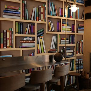 Library Bookshelf Wallpaper: Peel and Stick Removable Wallpaper
