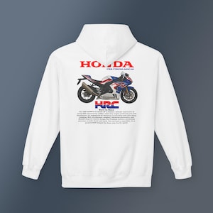 Honda CBR Fireblade SP Hoodie, Motorcycle Back Print, Biker Gift