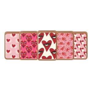 Cartera magnética con forma de corazón Magsafe para tarjetas de amor, compatible con iPhone 16, 15, 14, iPhone 13 Pro, 12 Mag Safe