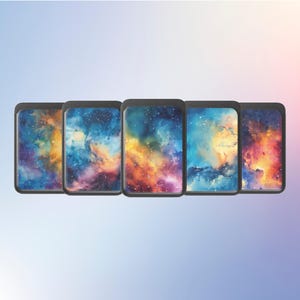 Portafoglio magnetico Space Magsafe Galaxy per iPhone 16, iPhone 14, iPhone 13 Pro, 12 Mag Safe