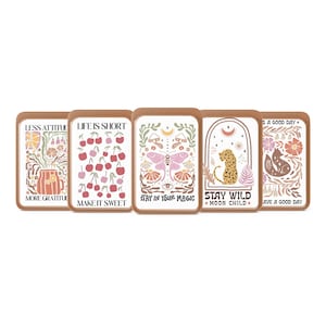 Tarjetero magnético Boho Magsafe con diseño de animales, compatible con iPhone 16, 15, 14, iPhone 13 Pro y 12. Mag Safe.