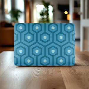 Retro MacBook-hoes geometrie laptop skin, hoes voor MacBook Pro 16, 15, Air 13 14 cadeau beschermend, harde computer, glanzende afwerking