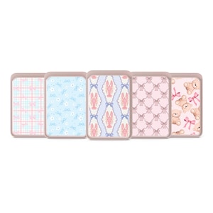 Coquette Magsafe Wallet Magnetic Teddy Bear Card Holder fits iPhone 16, 15, 14, Phone 13 Pro, 12 Mag Safe Case