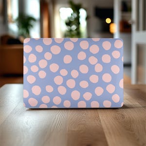 Polka Dots MacBook Case Abstract Laptop skin, Cover for MacBook Pro 16, 15, Air 13 14 Gift Protective, Computer Hardshell, Glossy Finish