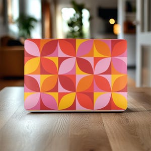 Retro MacBook-hoes laptopskin, hoes voor MacBook Pro 16, 15, Air 13 14 cadeau beschermend, harde computer, glanzende afwerking