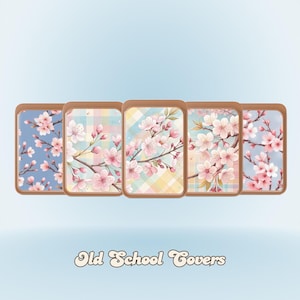 Carteira Magsafe com porta-cartões magnético floral Cherry Blossom Magsafe compatível com iPhone 16, 15, 14, iPhone 13 Pro e 12