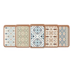 Geometrischer Magnet-Kartenhalter für iPhone 16, 15, 14, 13 Pro, 12 Mag Safe