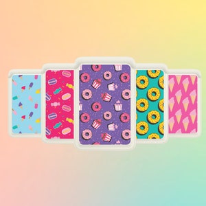 Carteira Sweets Magsafe, carteira magnética Donut compatível com iPhone 15, iPhone 14, iPhone 13 SE Pro Max Plus