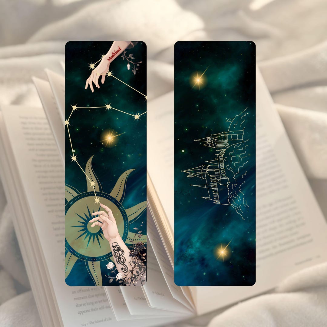 Dramione Bookmark, Draco Constellation, Bookish Gift, Fanfic Reader ...