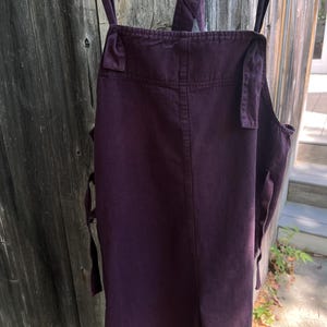 dark purple overall dress Dark Purple Overalls