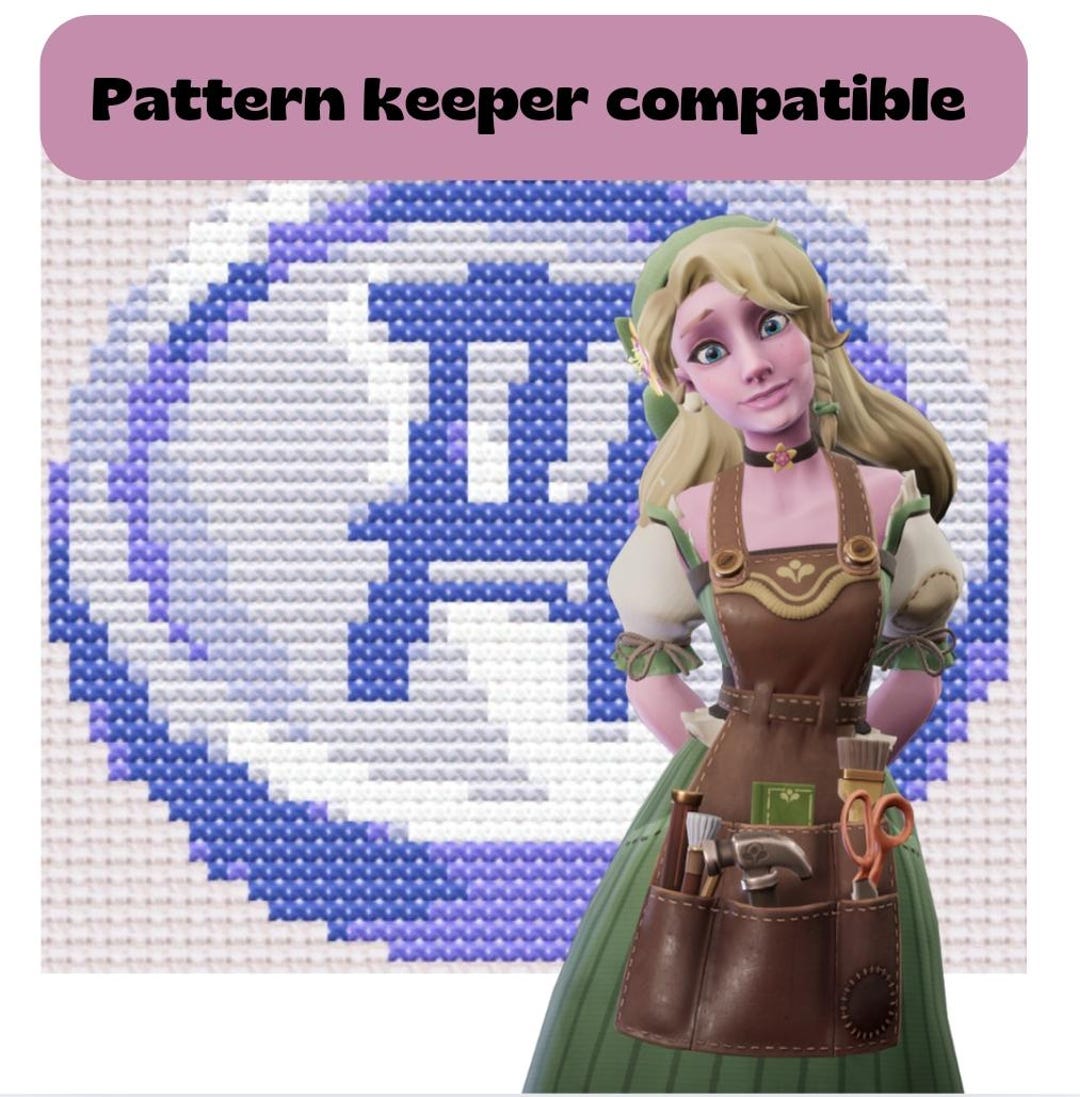 Palia Cross Stitch Pattern Furniture Making Medal - Etsy