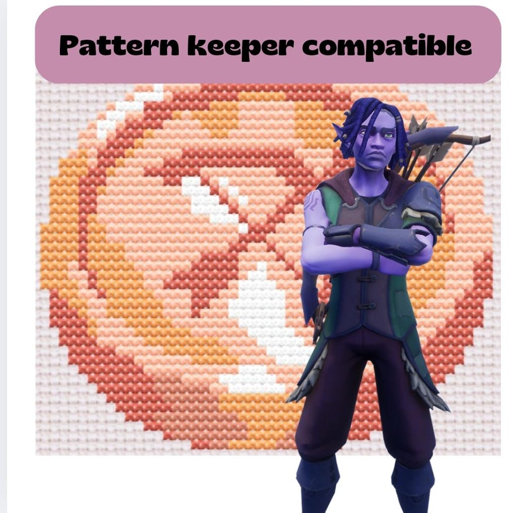 Palia Cross Stitch Pattern Hunting Medal - Etsy