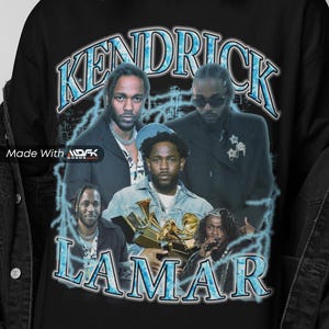 Kendrick Lamar Shirt, Hip Hop Tee, Rapper T-shirt, Music Lover Gift, Concert Outfit, Streetwear Top, Fan Apparel MDFK11