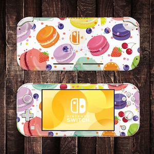Handmade Nintendo Light Switch Decal featuring Donuts and Strawberries