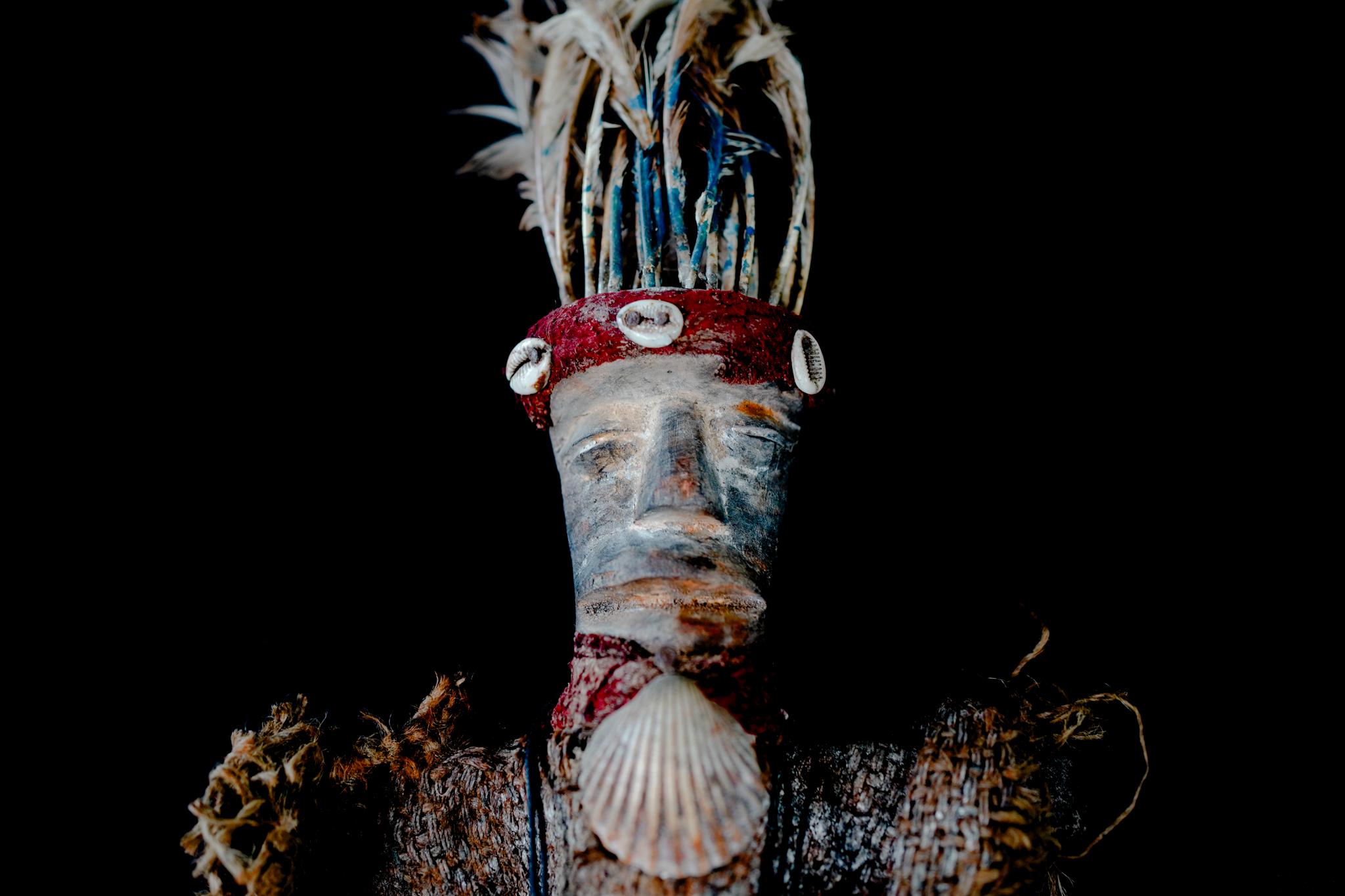 Mid-century Ghana Ritual Figure – Ewe Akan Suman Spirit Effigy With ...