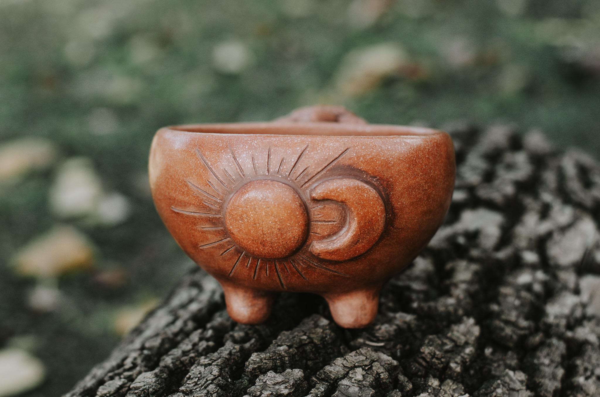 Sacred Feminine Copal Burner. Copalera Ceremonial for Rituals, Altar ...