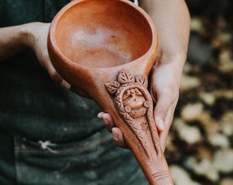 Sahumador Ceramic Copal Burner - Ceramic Censer