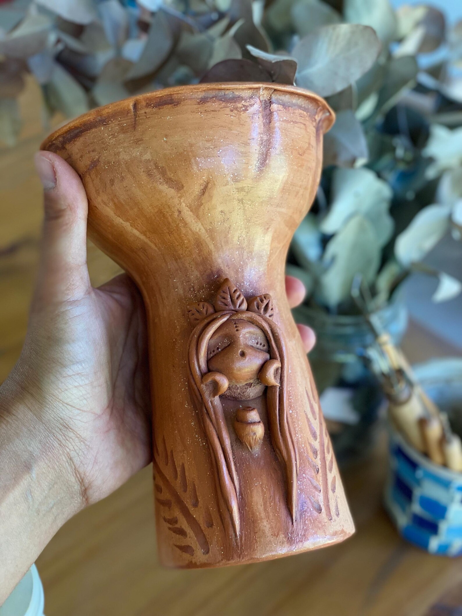 Sacred Feminine Copal Burner With Rose Detail – Magdalena Ceremonial ...